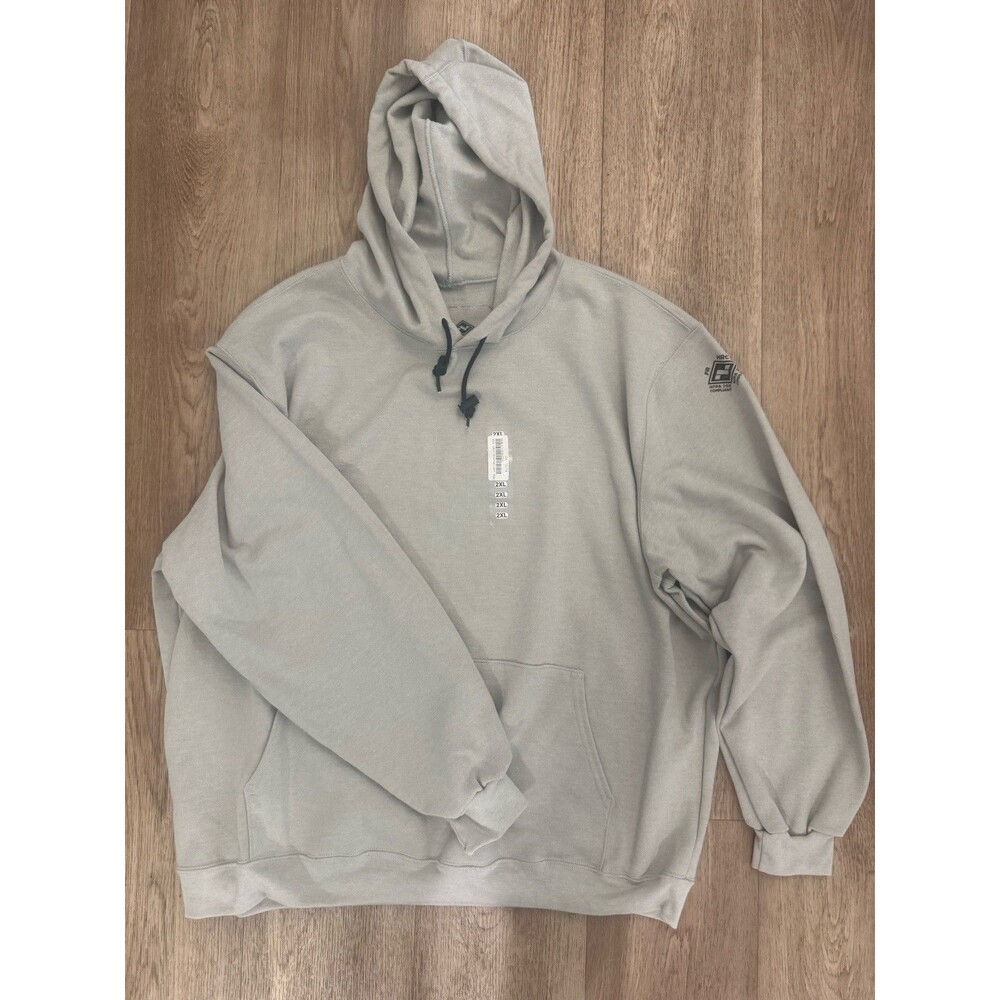 National Safety Apparel Hoodie Mens 2XL Grey HRC 3 C21IG032X